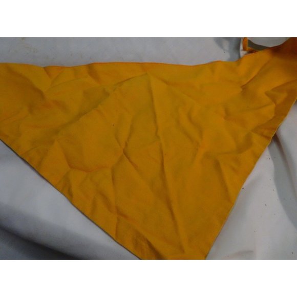 Vintage 60s Polk-A-Dot Hair Scarf Triangle Kerchief Hippy Boho - Picture 3 of 3